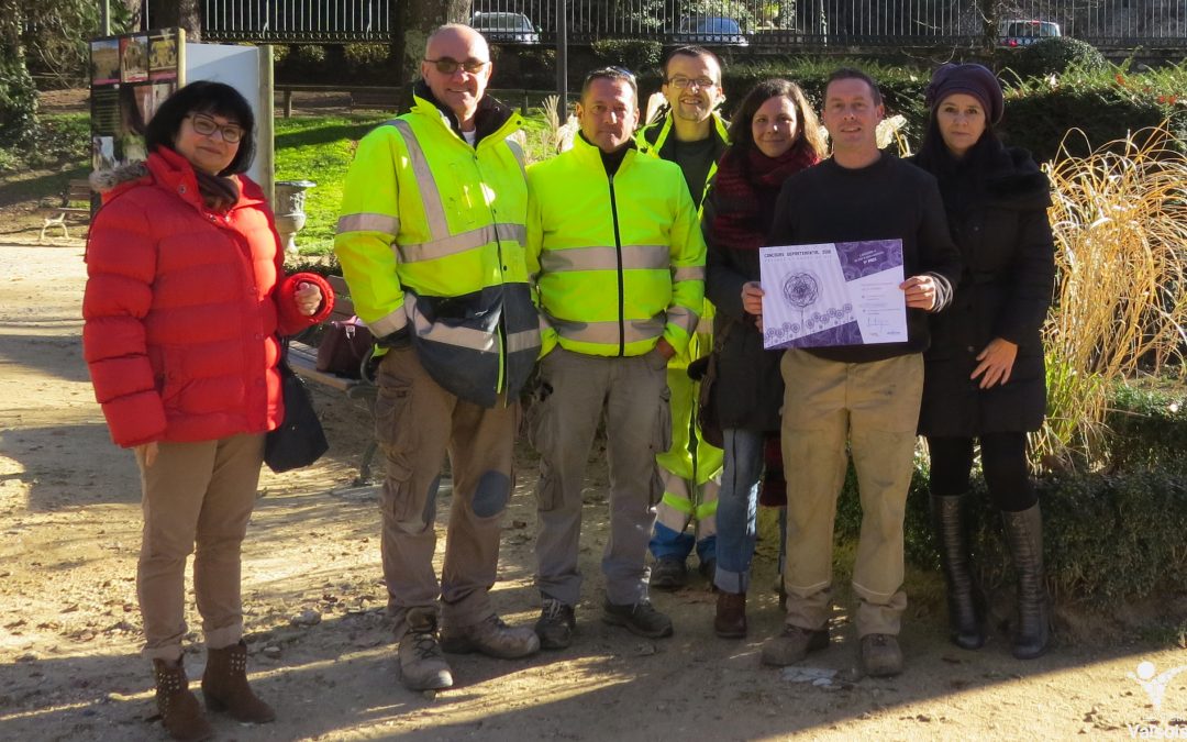 Vals-les-Bains obtient le premier prix départemental 2016 Paysage et cadre de vie